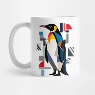 Geometric Penguin Mug